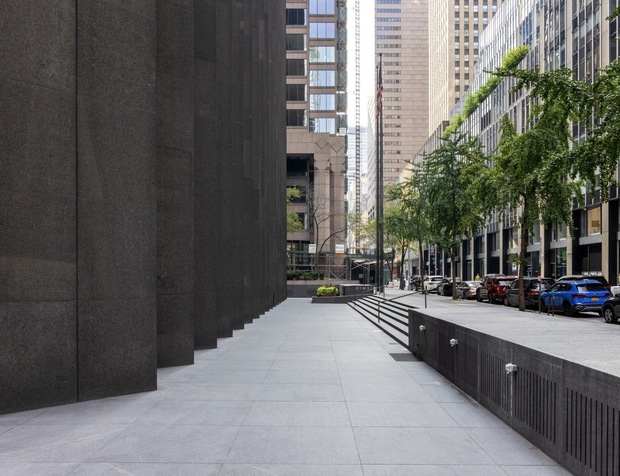 Masonry services in NYC at 51 West 52nd Street by Malatesta Paladino, including masonry repair and facade restoration.