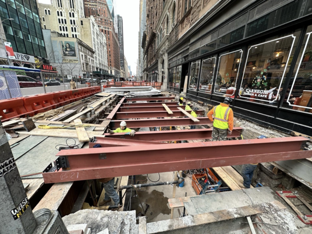 Structural steel fabricators in NYC performing repair and restoration by Malatesta Paladino, ensuring code compliance for commercial properties.