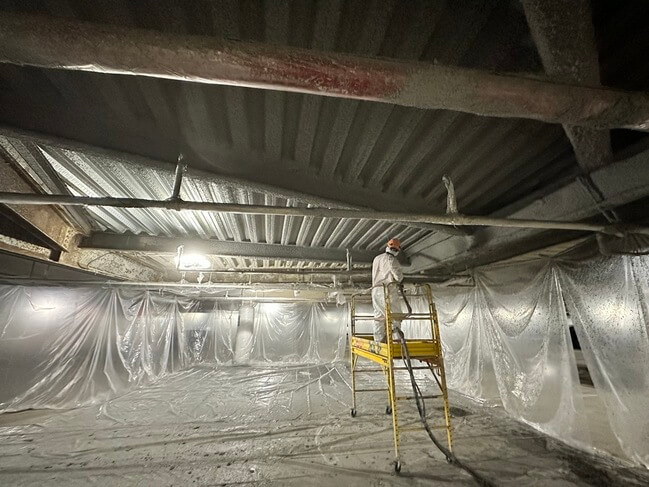 Fireproofing parking garage nyc