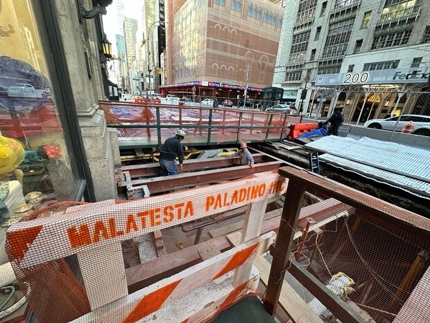 Structural steel fabricators in NYC performing repair and restoration by Malatesta Paladino