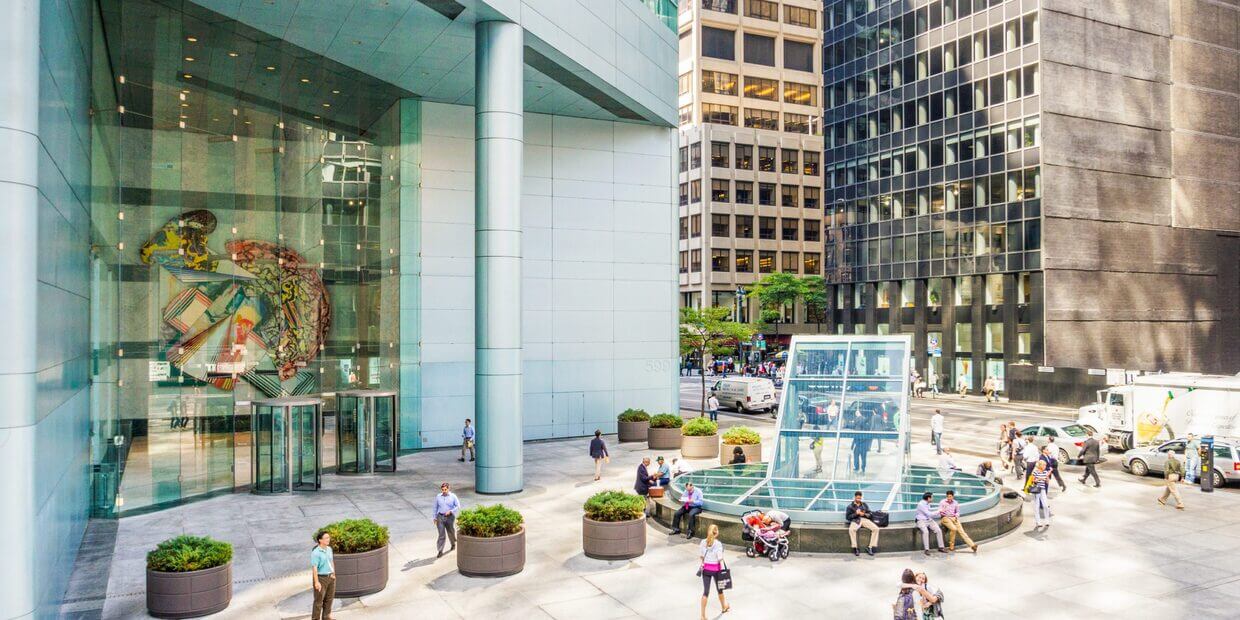 BXP 599 Lexington Avenue Stone Replacement at Plaza Waterproofing